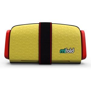 miFold Grab-and-Go Portable Booster Seat - Yellow